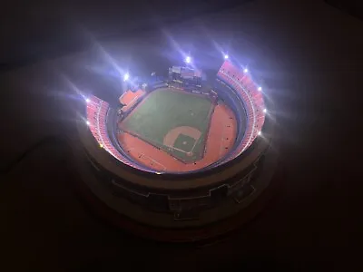 DANBURY MINT Night Game At Shea StadiUm New York Mets Lit Deluxe Replica Model • $349