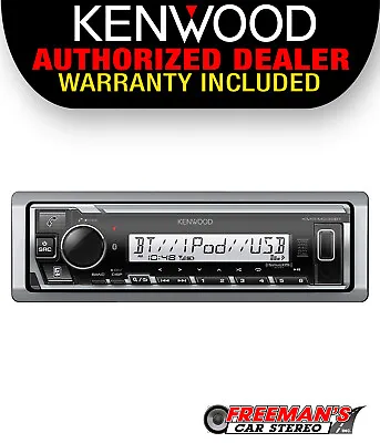 Kenwood KMR-M332BT 1-DIN Marine Digital Media Receiver • $139