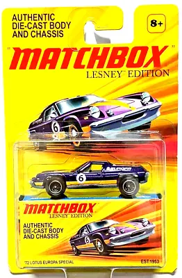 2011 Matchbox Lesney Edition '72 Lotus Europa Special 1:64 • $24.98