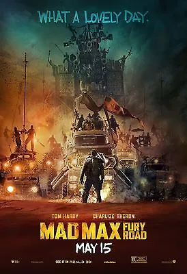 Mad Max Poster - Tom Hardy Poster Mad Max Fury Road Poster (c) • $13.96