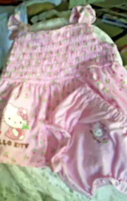Hello Kitty Baby Dress And Pants Never Worn 6 To 9 Months • $12