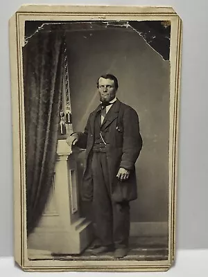 Civil War Tax Stamp Cabinet Photo L. Peavy Photographer McGregor Iowa • $14.99