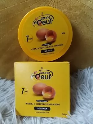 Jaune D'oeuf (Egg Yolk) 7 Days Face  Treating &Exfoliating Clarifying Cream • £11.99