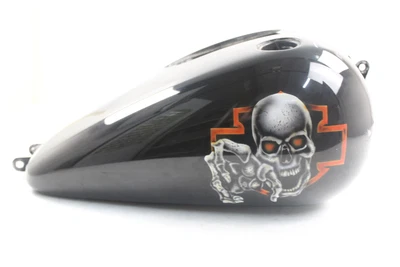 $506.97 • Buy Harley Dyna Super Glide Custom FXDC 2009 Custom Skull Fuel Tank