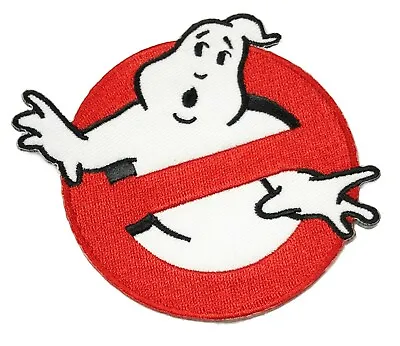 #6108 Ghostbusters No-Ghost Sign Movie Logo Embroidery Applique Patch • $2.95