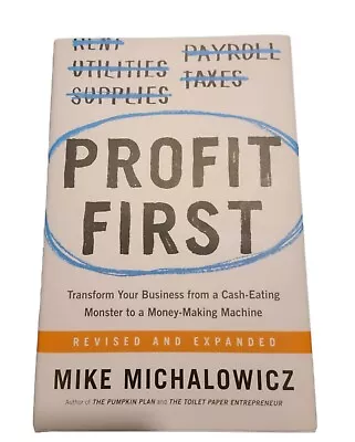 Profit First Transform Business From Cash-Eating Monster To Money Making-Machin • $15.99