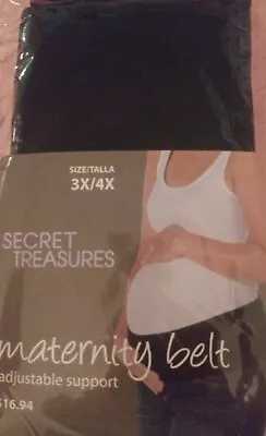 New Nwt Secret Treasures Maternity Band Belt Tummy Back Support  3x 4x • $7.50
