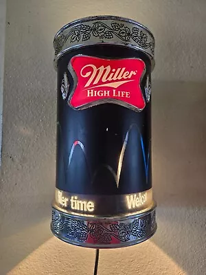 Miller High Life Vintage Rotating Bar Lamp • $137.50