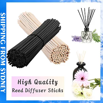 Reed Diffuser Sticks Natural Rattan Wood Sticks Essential Oil Aroma Replacements • $4.39