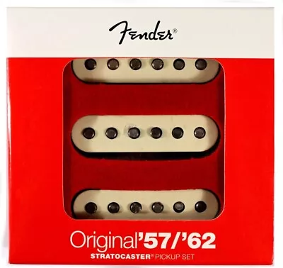 New PU Fender STRATOCASTER 57/62 - B/M/N - 58khz Vint.0992117000 Guitar STRAT • $526.76