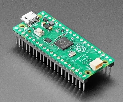 Raspberry Pi Pico H - Microcontroller Development Board W/ Soldered GPIO Headers • $12.95