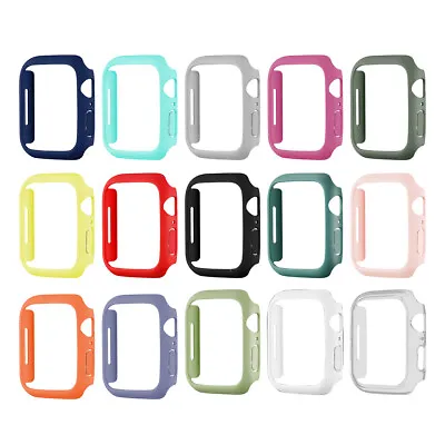 $9.46 • Buy For Apple Watch Series 7/8 41mm 45mm Protector Cover Shockproof Bumper Hard Case