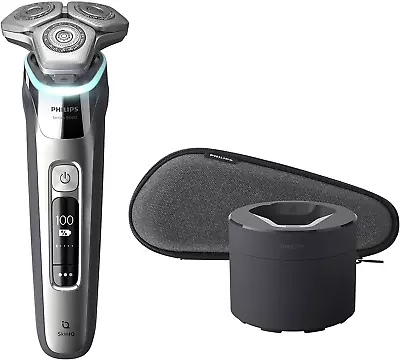 Philips Shaver Series 9000 Skiniq With Pressure Guard Sensor Dual Steelprecisio • $647.95