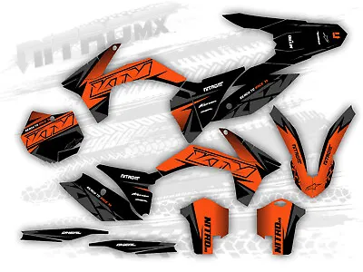 NitroMX Graphic Kit For KTM SX SXF 125 250 350 450 2011 2012 Decals Motocross MX • $159.90