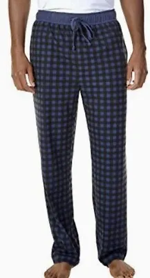 New Nautica Men’s Sleepwear Fleece Pant Pajama Medium M Mood Indigo • $15.29
