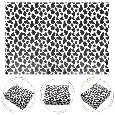 10 Pcs Wrapping Cow Print Party Supplies Crafts Baby • £10.69