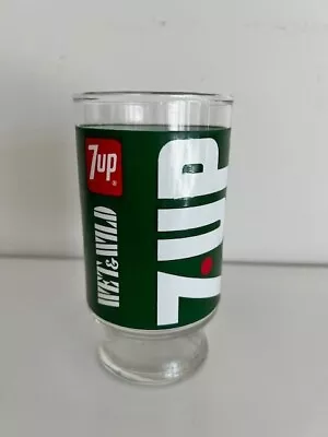 Vintage (70's) 7 UP  Drinking Glass  - Wet And Wild The Uncola -   NEW - UNUSED • $20