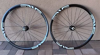 New Enve Xc Chris King 29  Carbon Disc Bike Wheelset!  Thru Axle Disc • $850