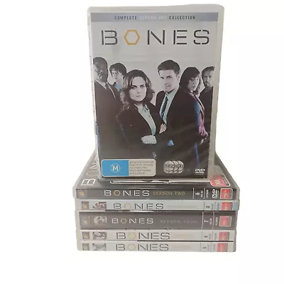 Bones Season 1-6 DVD TV Series American Crime Comedy Drama Detective FBI Coroner • $59.95