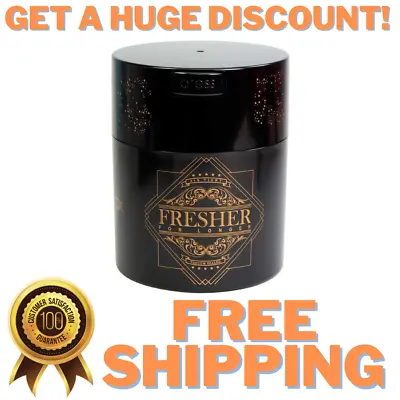 $34.23 • Buy Coffeevac Vacuum Sealed Closure Coffee & Tea Container Airtight Black 8 Oz New