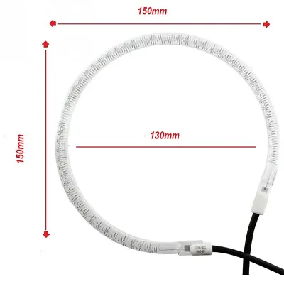 Halogen Oven Cooker Heating Element Bulb Universal With 3X Clips  (1200 / 1400W) • £10.99