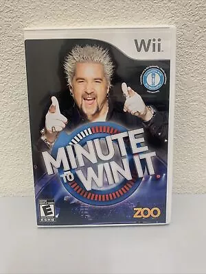 Minute To Win It (Wii) (2010) (Complete) • $5