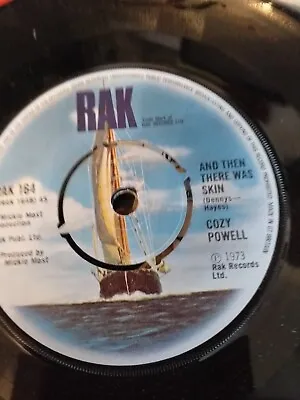 Rak - Cozy Powell - 45 Rpm 7  Single Vinyl Record - Dance With The Devil • £1