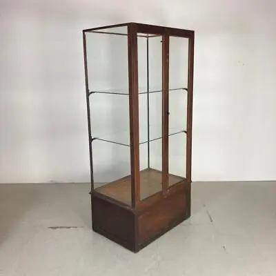 Vintage Victorian Shop Display Cabinet Haberdashery Glazed Cupboard #3730 • £1899