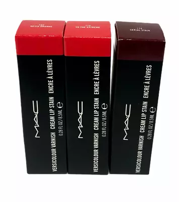 MAC Versicolor Varnish Cream Lip Stain (0.28oz/8.5mL) NEW; YOU PICK! • $19.99