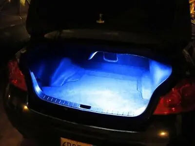 Bright Blue 2x Boot Trunk LED Light Kit Holden VE Commodore Interior For Wagon • $14.95