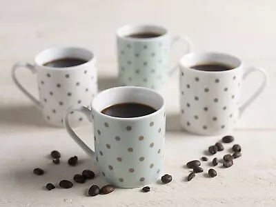  Katie Alice Cottage Flower Collection Set Of 4 Espresso Cups • £6.99