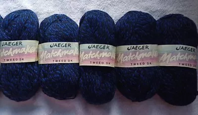Jaeger Matchmaker Tweed DK Knitting Wool 5 X 50g Balls Pure Wool • £8.99