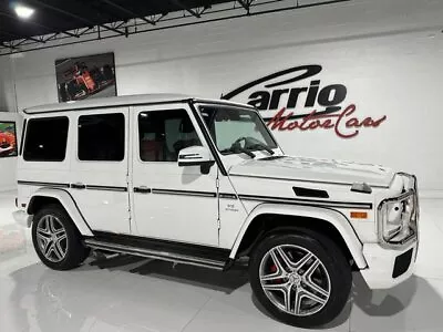 2016 Mercedes-Benz G-Class AMG G 63 • $99998