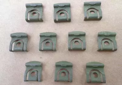 10 NOS REAR WINDOW MOULDING CLIPS! 60's FORD MUSTANG TORINO MERCURY COUGAR ETC • $8.95