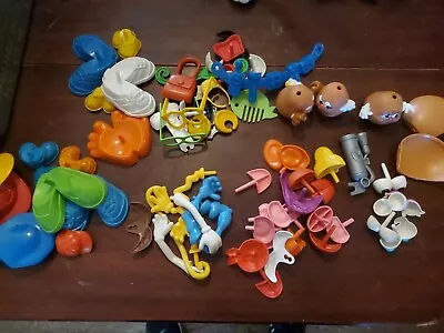 Mini Mr. Potato Head Lot 70 + Pieces With Accessories  And Bag • $12.95