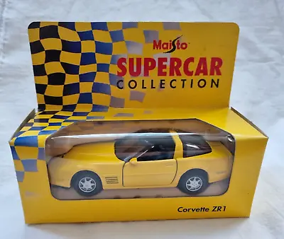 Maisto SUPERCAR Collection - ?Diecast - CORVETTE ZR1 - Boxed • £2.50