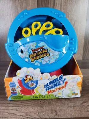 Bubble Frenzy Machine With Super Miracle Bubbles Automatic Bubble Blower • $9.99