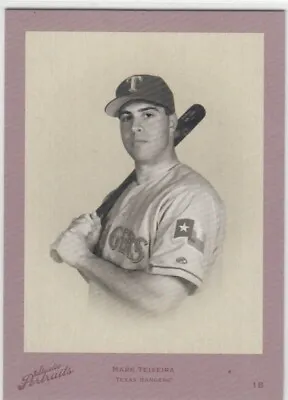 Mark Teixeira /55 Studio Portraits Zenith Back Rangers Yankees #54 2005 05 • $1.99