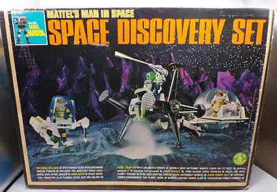 COMPLETE 1968 Mattel MAJOR MATT MASON Space Discovery SET Space Crawler CALLISTO • $565