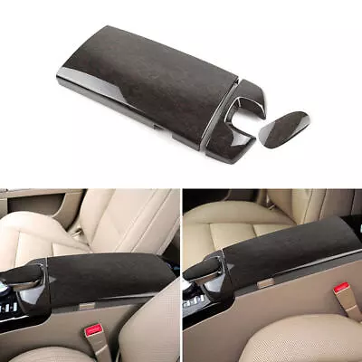 Wood Texture Center Console Armrest Box Parts For Mercedes S Class W221 08-2012 • $22.49