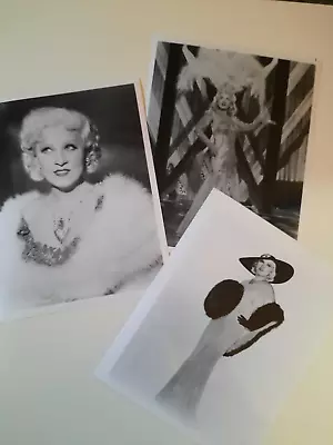 Mae West MOVIE TV PHOTO LOT 3 Photos 8x10  #162 • $9.99