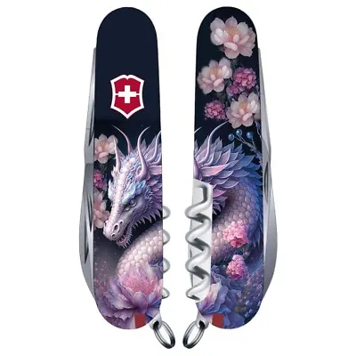 Victorinox Climber Swiss Army Knife Zodiac Magic Pink Dragon Special Edition • $58.99