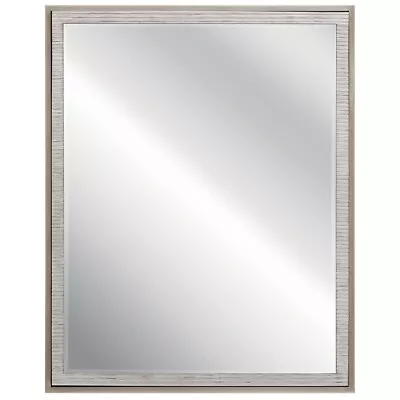 Kichler 41122RBG - Millwright 30  X 24  Rectangular Flat Mirror - Rubbed Gray • $249