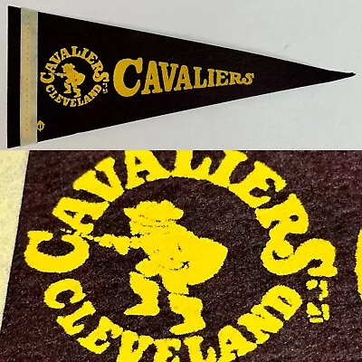 1970s Vintage Cleveland Cavaliers Ohio NBA Mini Pennant 4x10 • $17.95