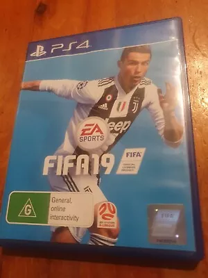 PS4 Fifa 19 As New Sony Playstation 4 Game.Region 4 (Australia). • $20