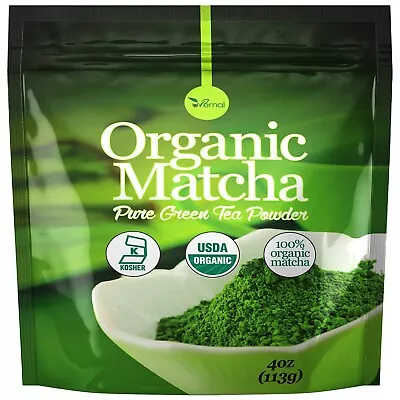 Organic Matcha Powder 100% Pure Culinary Matcha For Latte Baking Drinks 4 Oz • $12.99