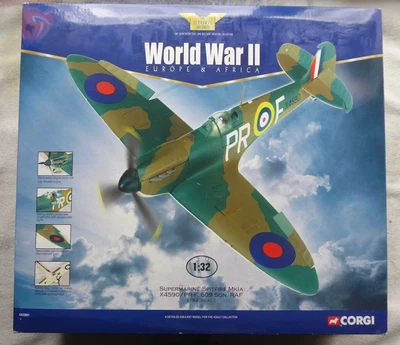 £129.99 • Buy SPITFIRE - CORGI AVIATION ARCHIVE - AA33901 - RAF 609 SQUADRON - 1/32 Scale