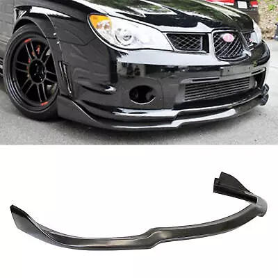 Cs Pu Polyurethane Front Bumper Lip Body Kit For 06-07 Subaru Impreza Wrx Sti • $65