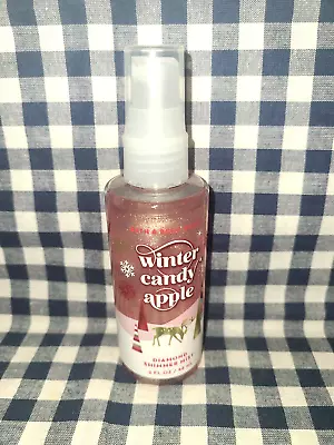 NEW Winter Candy Apple Diamond Shimmer Mist TRAVEL 3 Oz Bath & Body Works • $12