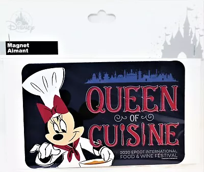 Disney Parks Car Magnet QUEEN OF CUISINE Epcot Food & Wine Festival 2020 New • $9.79